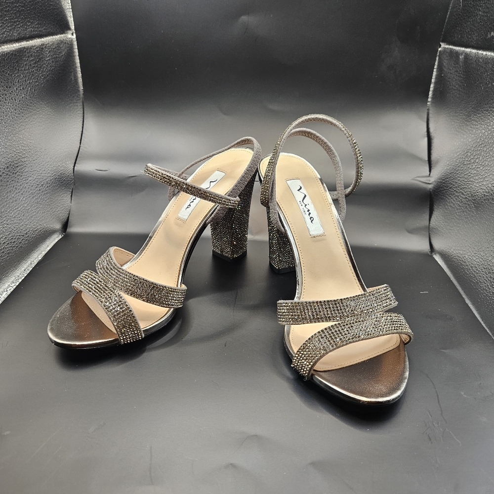 Nina Black Modern Heels
